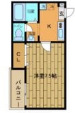 足立区弘道1丁目の間取図