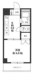板橋区坂下1丁目の間取図