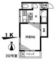 西荘の間取図