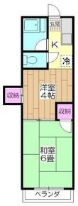 足立区梅田3丁目の間取図