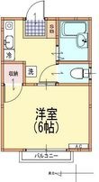写真：葛飾区高砂５丁目2階の間取図