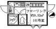 杉並区松庵2丁目の間取図