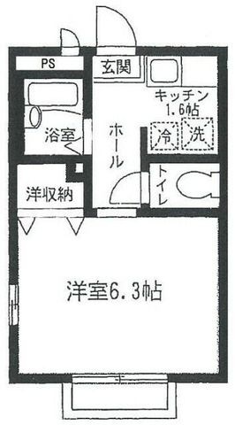 拡大写真:メインチェリー3A 1階10の間取り
