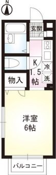 サンハイツの間取図