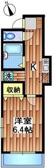 テラスセントラルの間取図
