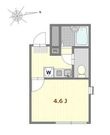 シャンテお花茶屋Ⅱの間取図