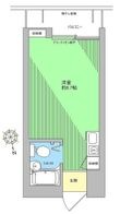 千駄木OKハイツの間取図