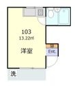 プレステージ王子本町の間取図