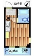 エーデルパレスの間取図