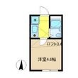 シャンテ立花Ⅱの間取図