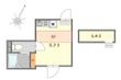 サザンロード新小岩の間取図