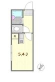 シャンテ篠崎の間取図