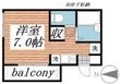プランタン六町の間取図
