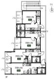 メルディア大谷口の間取図