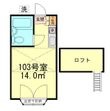 若宮シティハイツの間取図