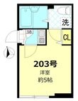リバージュ千住大橋の間取図
