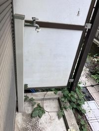 室外洗濯機置場