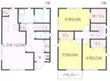 中丸子戸建て賃貸の間取図