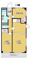 大田区田園調布2丁目の間取図