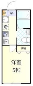 横浜市港北区日吉本町6丁目の間取図