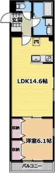 横浜市鶴見区仲通２丁目の間取図