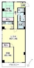 横浜市鶴見区岸谷1丁目の間取図