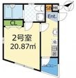 横浜市神奈川区大口通の間取図