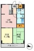 写真：スカイフォーラム小岩　 10階1005の間取図