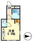 アーバンコート小岩 の間取図