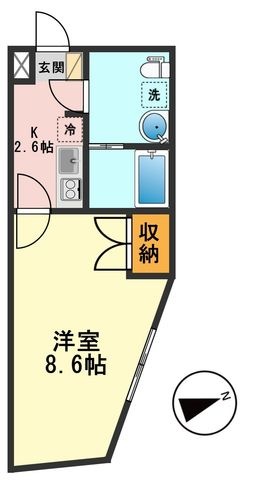 拡大写真:ラシクラス小岩駅前 3階402の間取り
