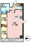 アルファコート一之江の間取図