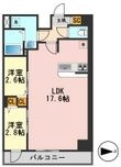 アルファコート一之江 の間取図