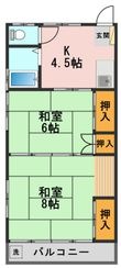 黒崎コーポ の間取図