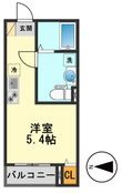 APT柴又の間取図
