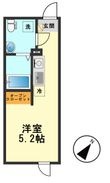 フィオーレ金町Ⅱの間取図
