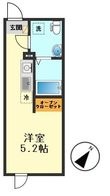 フィオーレ金町Ⅱの間取図