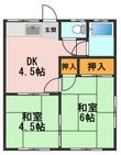 藤ハイツ　の間取図