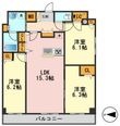 Alivis一之江 の間取図