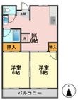 コーポ荻 の間取図