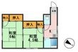 松島荘 の間取図