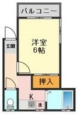 清宮ハイム の間取図