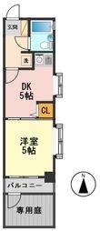 ライオンズマンション西新小岩の間取図
