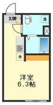 テラスソレイユ亀有　の間取図