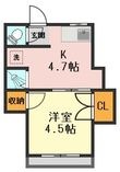 第一越後荘の間取図