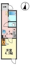 VillePrado北小岩の間取図