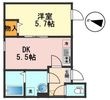 VillePrado北小岩　の間取図
