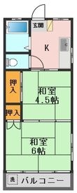 天王マンション の間取図