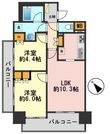 ナイスシティアリーナ新小岩の間取図