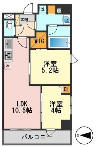 拡大写真:DaiwaGraceMaison亀有 3階301の間取り