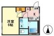 ハーモニーテラス上篠崎Ⅱ の間取図
